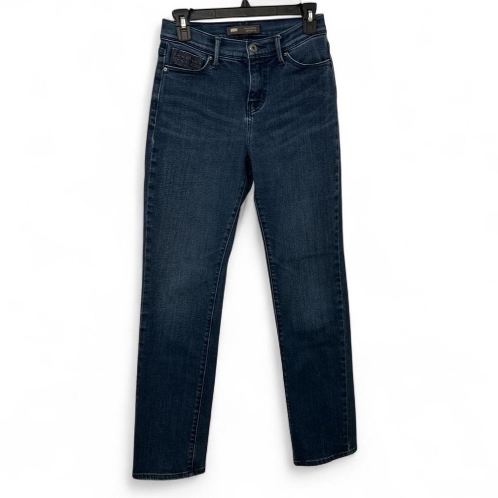 Levi’s Highwaisted Women's 4 Straight Leg Dark Blue Jeans Country Cowgirl